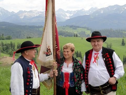 Poświęcenie sztandaru w Gliczarowie Górnym - 27 maj 2012 r