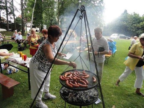 Pielgrzymka Bractwa  Pielgrzymkowego Związku Górnośląskiego do Sanktuarium w Rajczy - 27 lipiec 2013 r