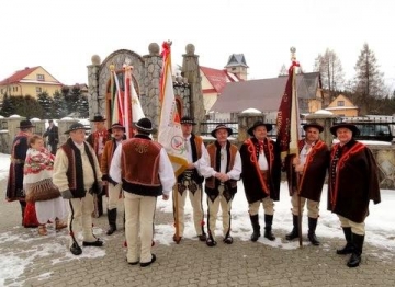 Opłatek u Górali Orawskich w Podszklu - Jubileusz X lecia Oddziału - 2 lutego 2014 r