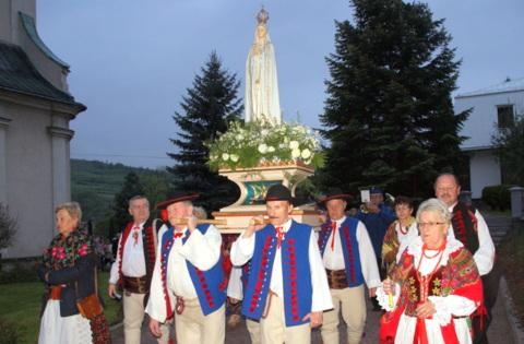 Nabożeństwo Fatimskie Radziechowy - 13 maja 2014 r