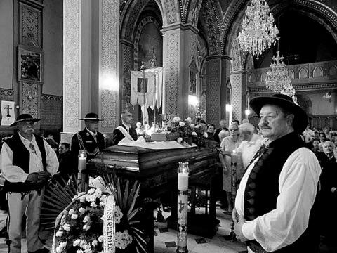 Pożegnano Kapelana ZP  ks. prałata, kustosza Tadeusza Juchasa - Ludźmierz - 14 maja 2014 r