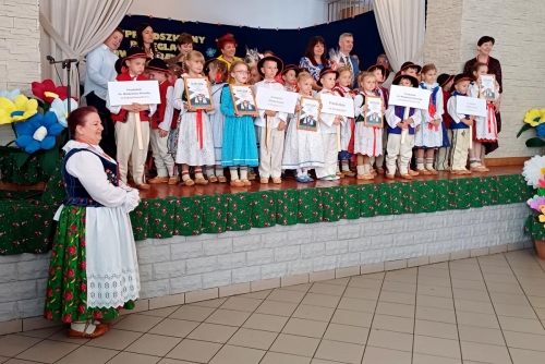 Przegląd przedszkolaków w Wieprzu