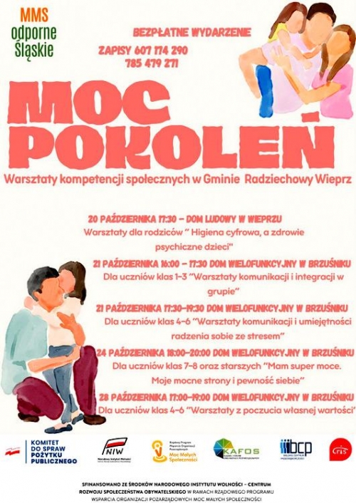 Moc pokoleń – warsztaty kompetencji społecznych