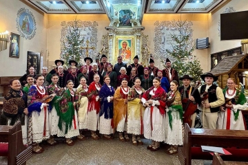 Kolędowanie w Przybędzy