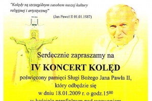 Kolędy pamięci JPII w Kętach - zdjęcie4