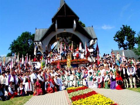 Zjazd Związku Podhalan w Ludźmierzu