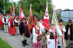 Poświęcenie sztandaru Oddziału Górali w Skomielnej Białej - zdjęcie1