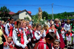 Łącko - wprowadzenie i intronizacja Matki Boskiej Ludźmierskiej na Królową i Patronkę Górali Łąckich - zdjęcie17