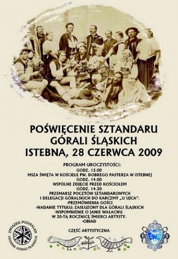 Poświęcenie sztandaru Oddziału Górali Śląskich ZP