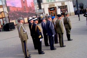 Pogrzeb  Prezydenta RP Lecha Kaczyńskiego w raz z małżonką - zdjęcie22