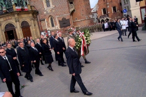 Pogrzeb  Prezydenta RP Lecha Kaczyńskiego w raz z małżonką - zdjęcie16