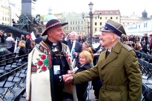 Pogrzeb  Prezydenta RP Lecha Kaczyńskiego w raz z małżonką - zdjęcie11