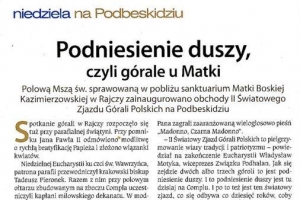 Podniesienie duszy czyli Górale u Matki - zdjęcie3