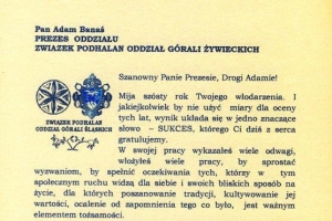 V Powiatowy  Zjazd Oddziału Górali Żywieckich - zdjęcie6